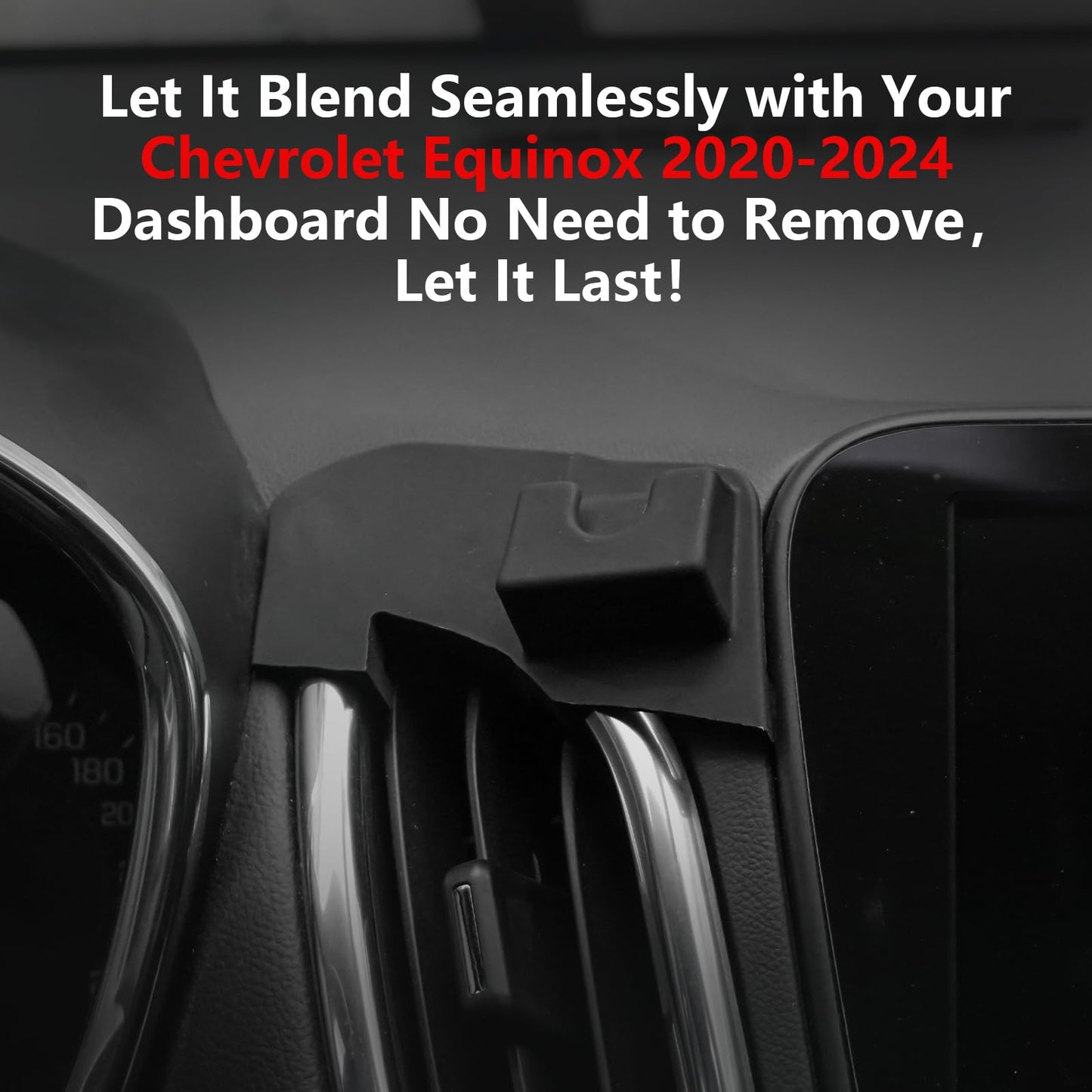 CLEC for Chevrolet Equinox 2020-2024 Magnetic Wireless Charger Car Phone Holder Mount Custom Fit for Chevrolet Equinox Chevy 15W Fast Charging Car