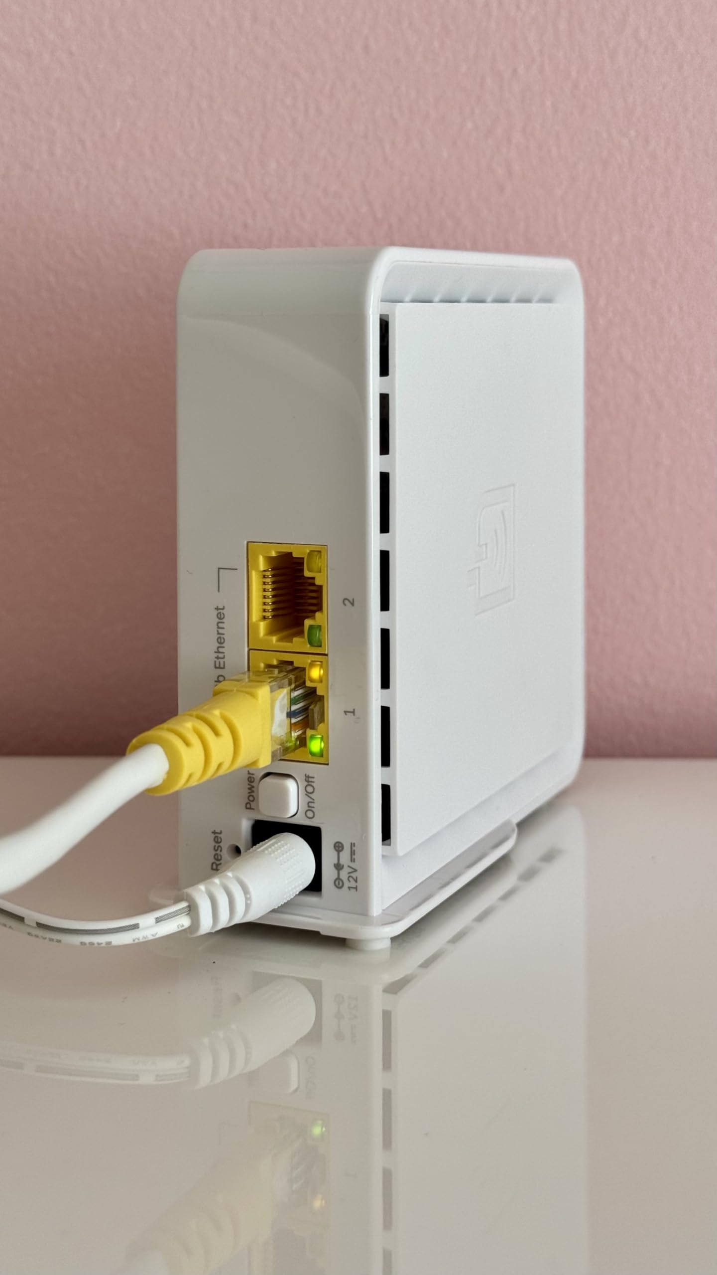 Smart Mesh WiFi Extender - Frontier Secure Air 4920 - Dual Band WiFi Booster with Ethernet Ports | 802.11ac WiFi 5 Mesh Extender for Whole Home