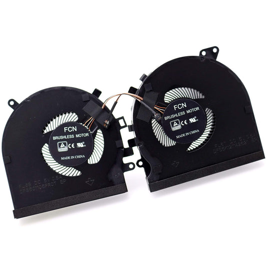 Deal4GO CPU Cooling Fan DFS501105PR0T FM5D w/GPU Cooler Fan DFS5K121142621 FLK7 for Razer Blade 15 GTX1060 RZ09-027 RZ09-0270 RZ09-0300