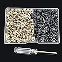 200Pieces 2.5inch SSD Mounting Screws M3x5mm Pan Head Phillips Drive Screws with Screwdriver
