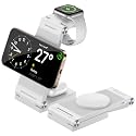 Magnetic Wireless Charger Stand, 3 in 1 Foldable Wireless Charging Station with 20W Adapter, Travel Charger for Multiple Devices for iPhone 16 15 14