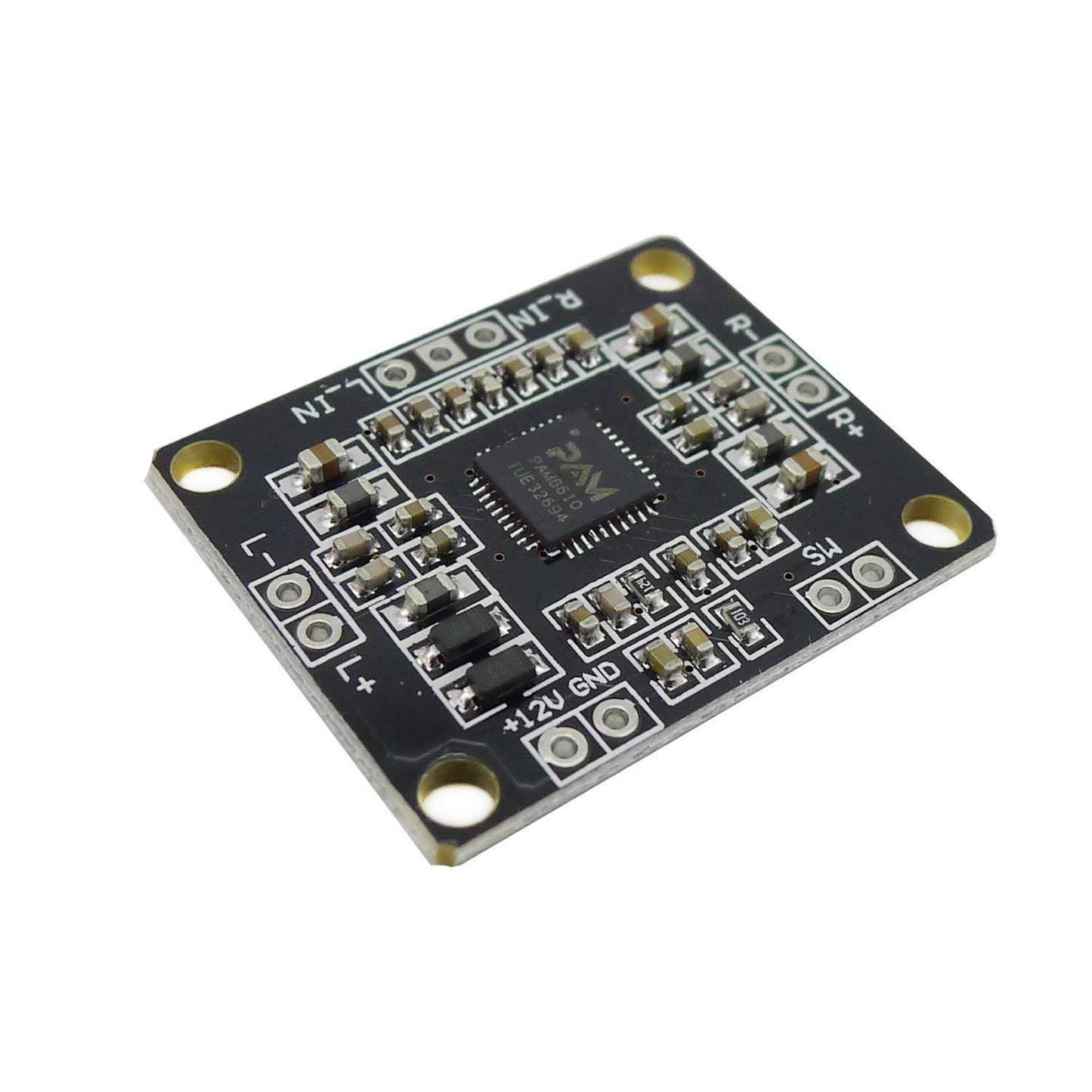 HiLetgo 3pcs PAM8610 2 * 15W Digital Dual Channel Stereo Audio Amplifier Board AMP Class D 12V