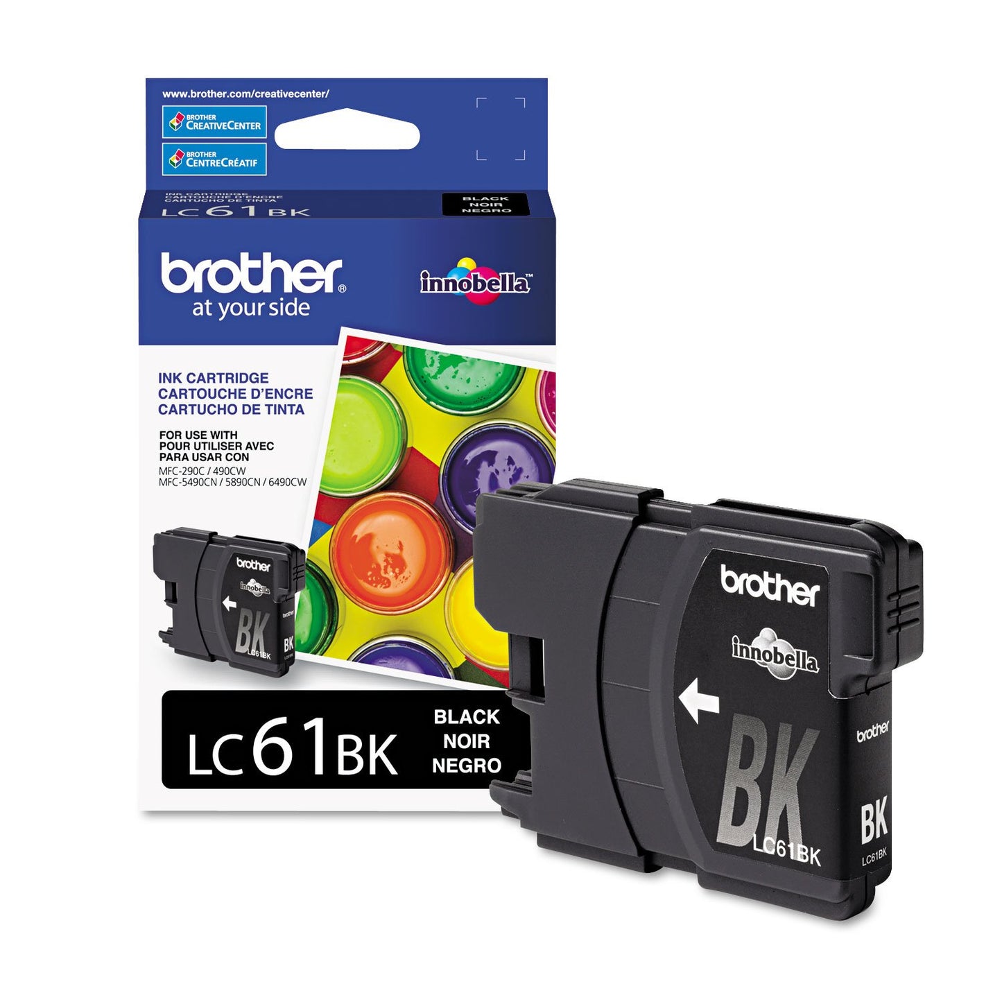 BROTHER LC61BK Innobella Black Ink cartridge