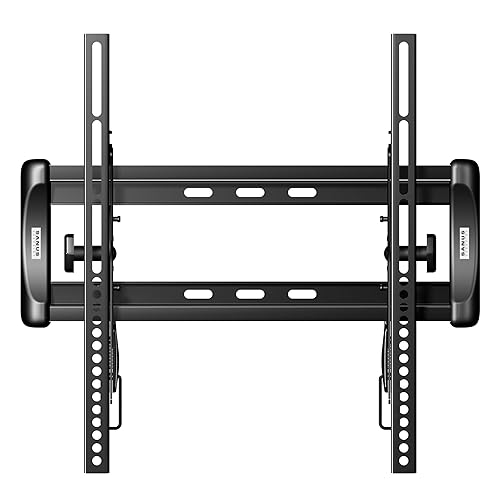 SANUS Tilting TV Mount - Universal 32 to 55 inch TV Wall Mount w/Low Profile Design - Easy DIY Install Includes Lateral Shift & All Hardware