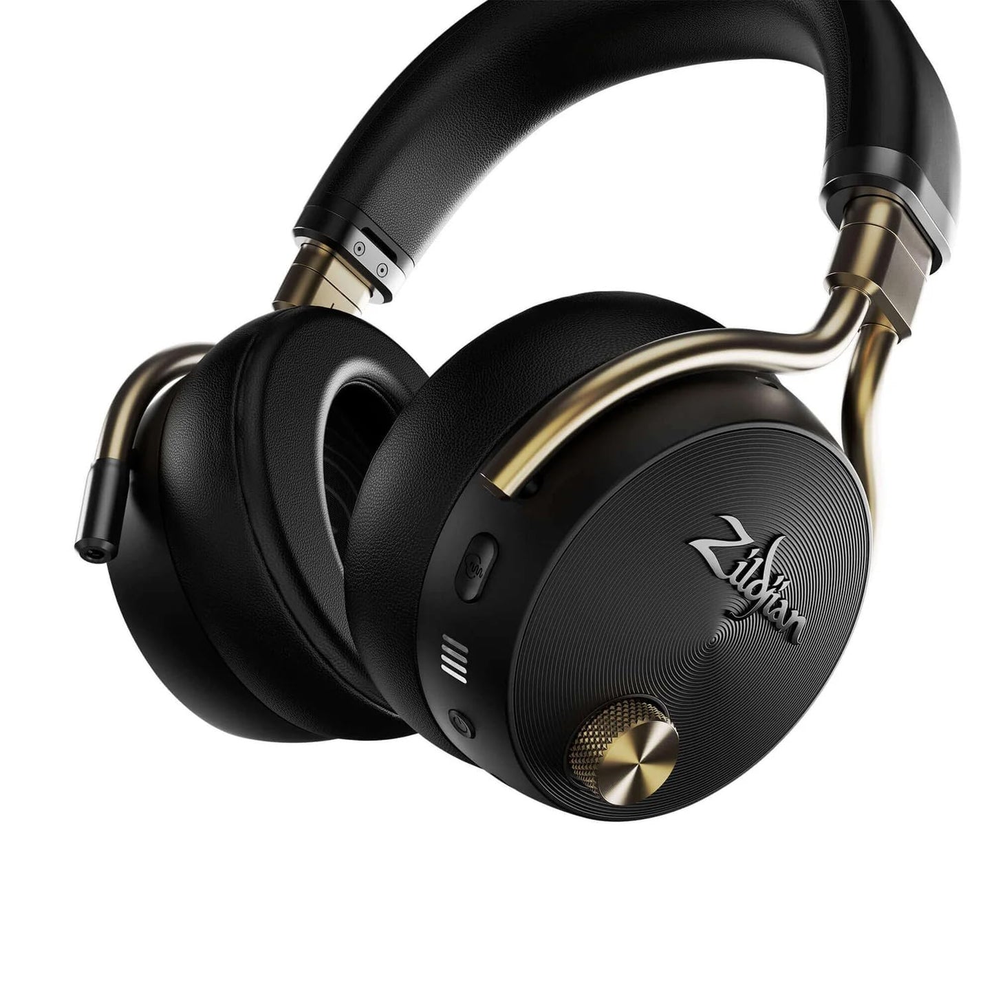 Zildjian ALCHEM-E Perfect Tune Over-Ear Headphones - Black Bundle with Case, Stand, and Austin Bazaar Polishing Cloth