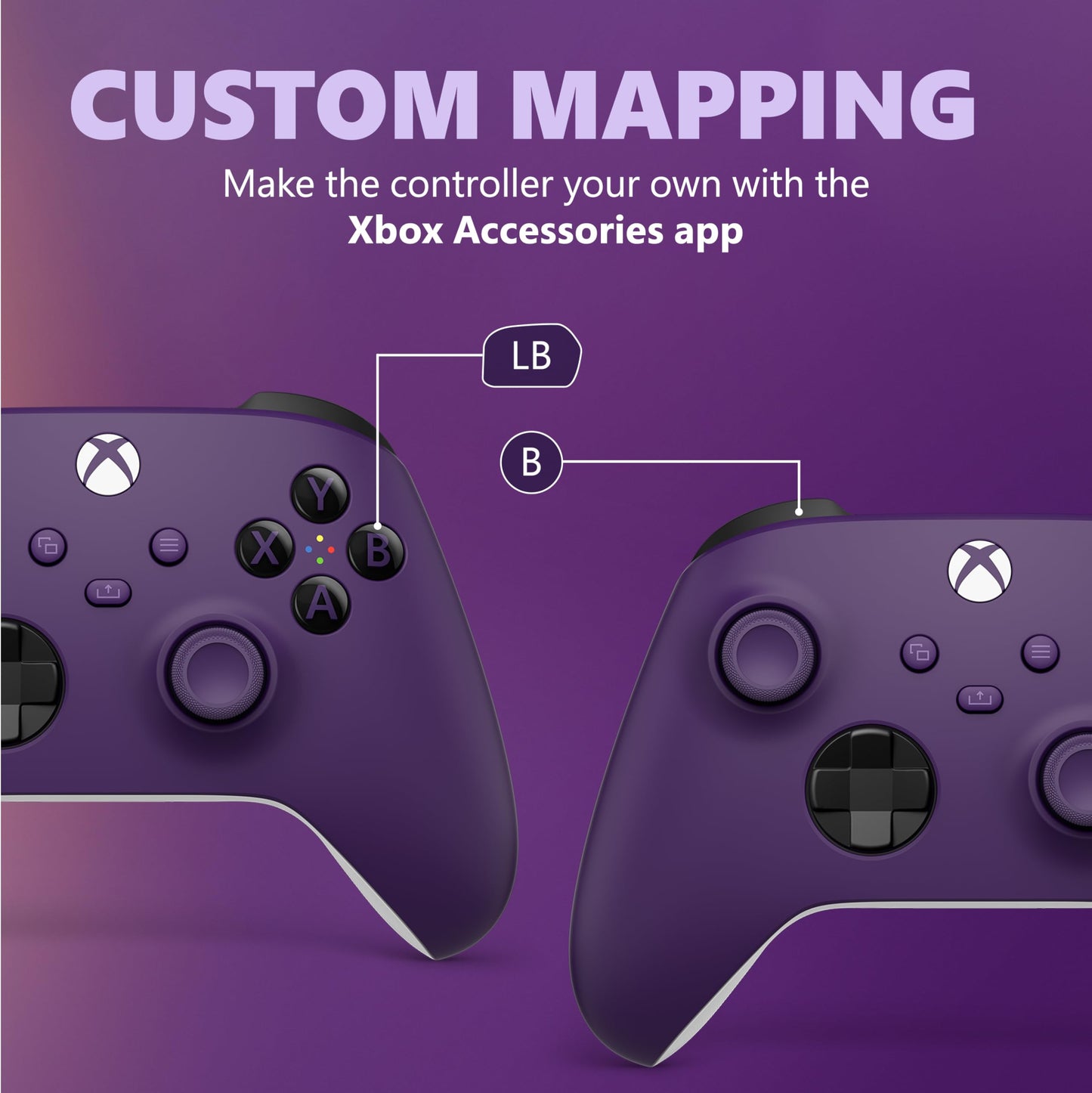 Xbox Core Wireless Gaming Controller - Astral Purple Series X|S, One, Windows PC, Android, and iOS