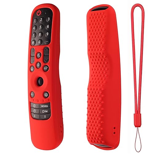 Hi Color Silicone Cover for MR24GA/MR21GA/MR22GN/MR23GA Protective Case Compatible with LG Magic TV C2 C3 G3 OLED Remote Control Slicone Sleeve