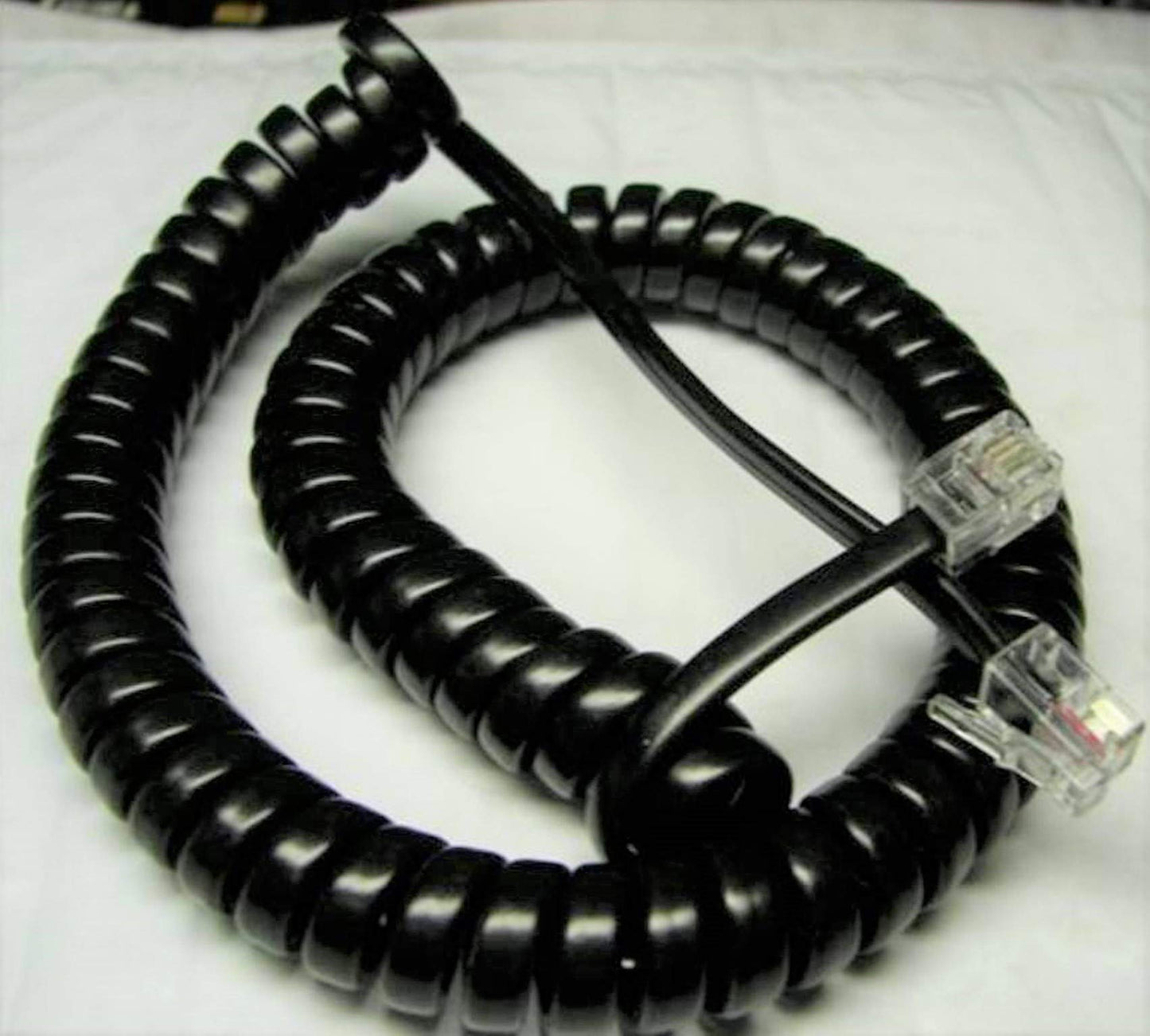 Nortel Centrex 9 ft Black Handset Cord For M5000 Series Phones In Factory Sealed Bag by Nortel