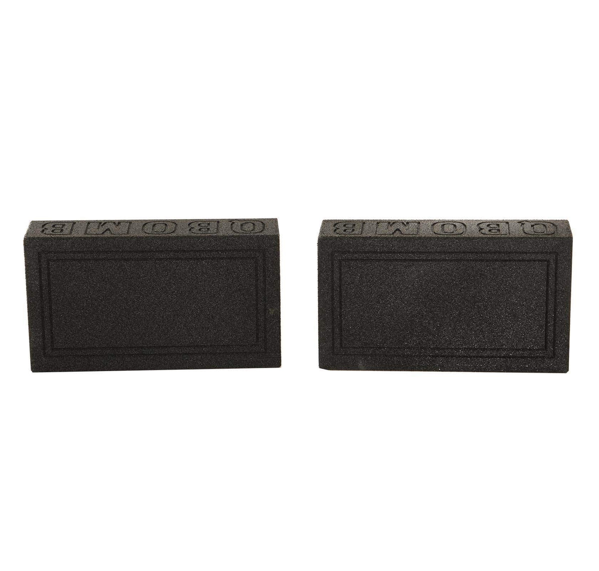 Q Power QBomb Single 12 Inch Sealed Subwoofer Sub Boxes Bedliner Spray, 2-Pack