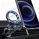 Mag-Safe Car Mount, Adjustable [Quick Install] Ultra Magnetic car phone holder, Air Vent Phone Holders for Your Car, Car Accessories Fit for iPhone 17
