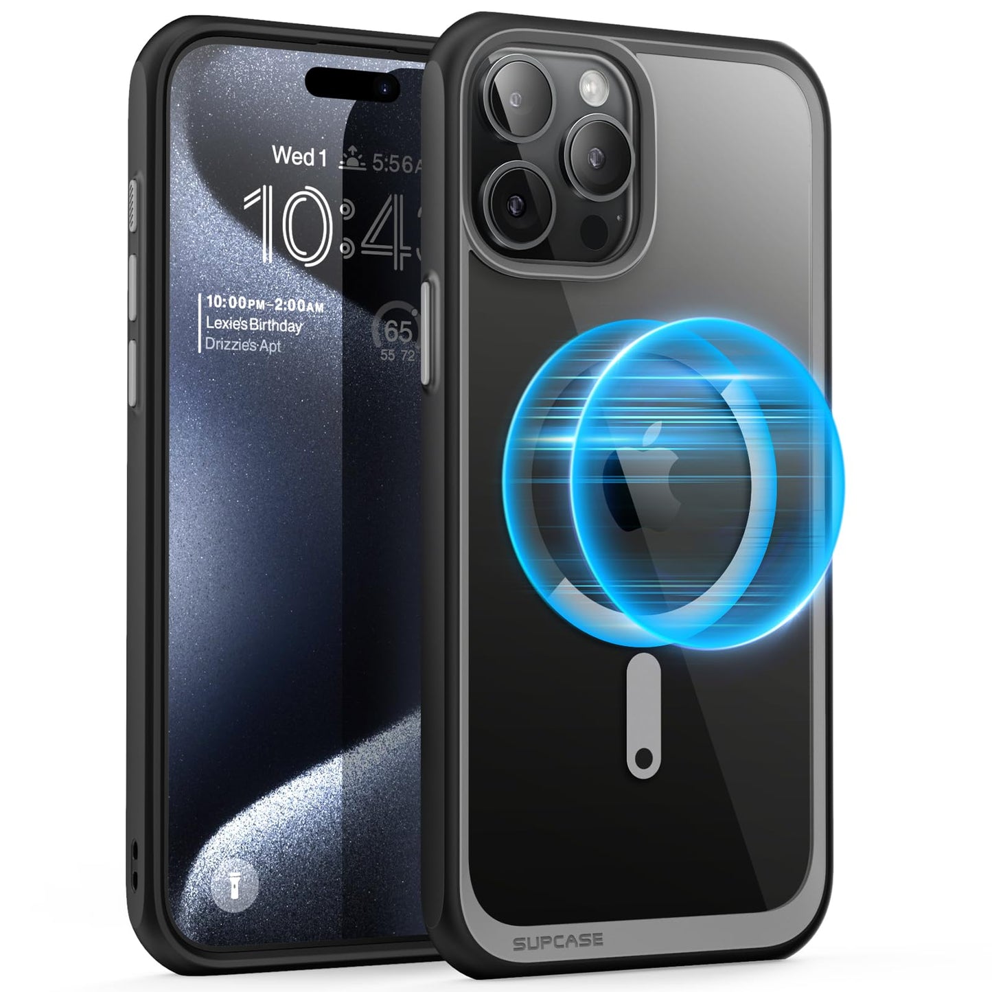 SUPCASE for iPhone 15 Pro Case (Unicorn Beetle Mag), [Compatible with MagSafe] [Military-Grade Protection] Protective Slim Clear Magnetic Shockproof