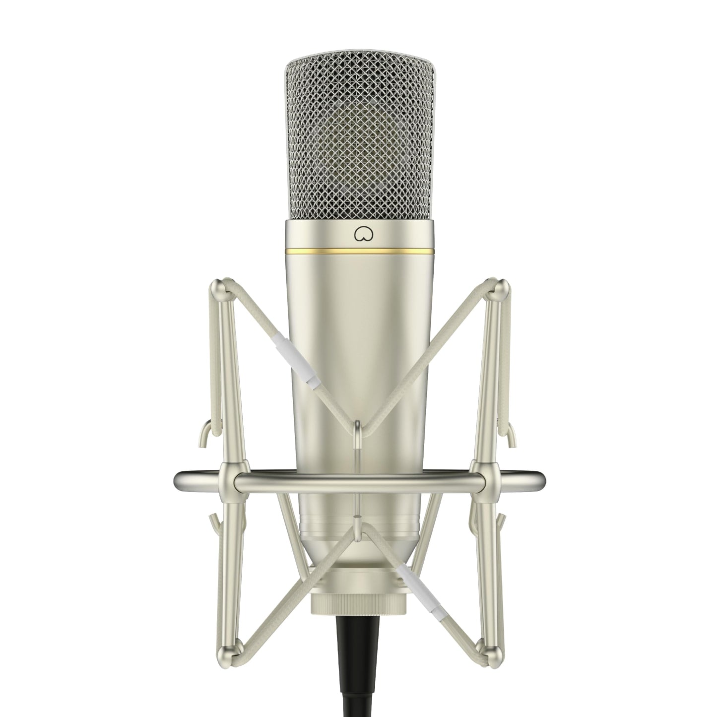 MA-67 Studio Condenser Microphone, 34mm Gold Large Diaphragm Capsule, Including Hydro Pop Filter, Metal Shock Mount, XLR Cable and Mic Bag - For Music