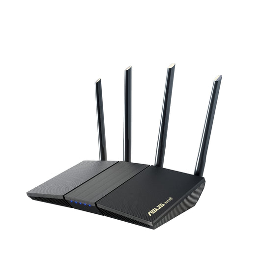ASUS RT-AX1800S Dual Band WiFi 6 Extendable Router, Subscription-Free Network Security, Parental Control, Built-in VPN, AiMesh Compatible, Gaming