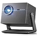 BladeCine Cube 600 Netflix Projector, 1080P Portable Projector with Wifi and Bluetooth, True ISO 600 ANSI Lumens, 360° Adjustable Gimbal Stand, Auto