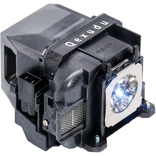 Qexudu ELP-LP78 Replacement Projector Lamp with Housing for Epson EX7230 EX5220 EX7235 VS230 EX7220 EX3220 EX5230 VS335W EX6220 VS330 EB-S18
