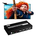 KVM Switch HDMI 2 Port, JCHICI 4K@60Hz USB KVM Switcher for 2 Computers Share 1 HD Monitor and a Set of Keyboard Mouse Printer U Disk