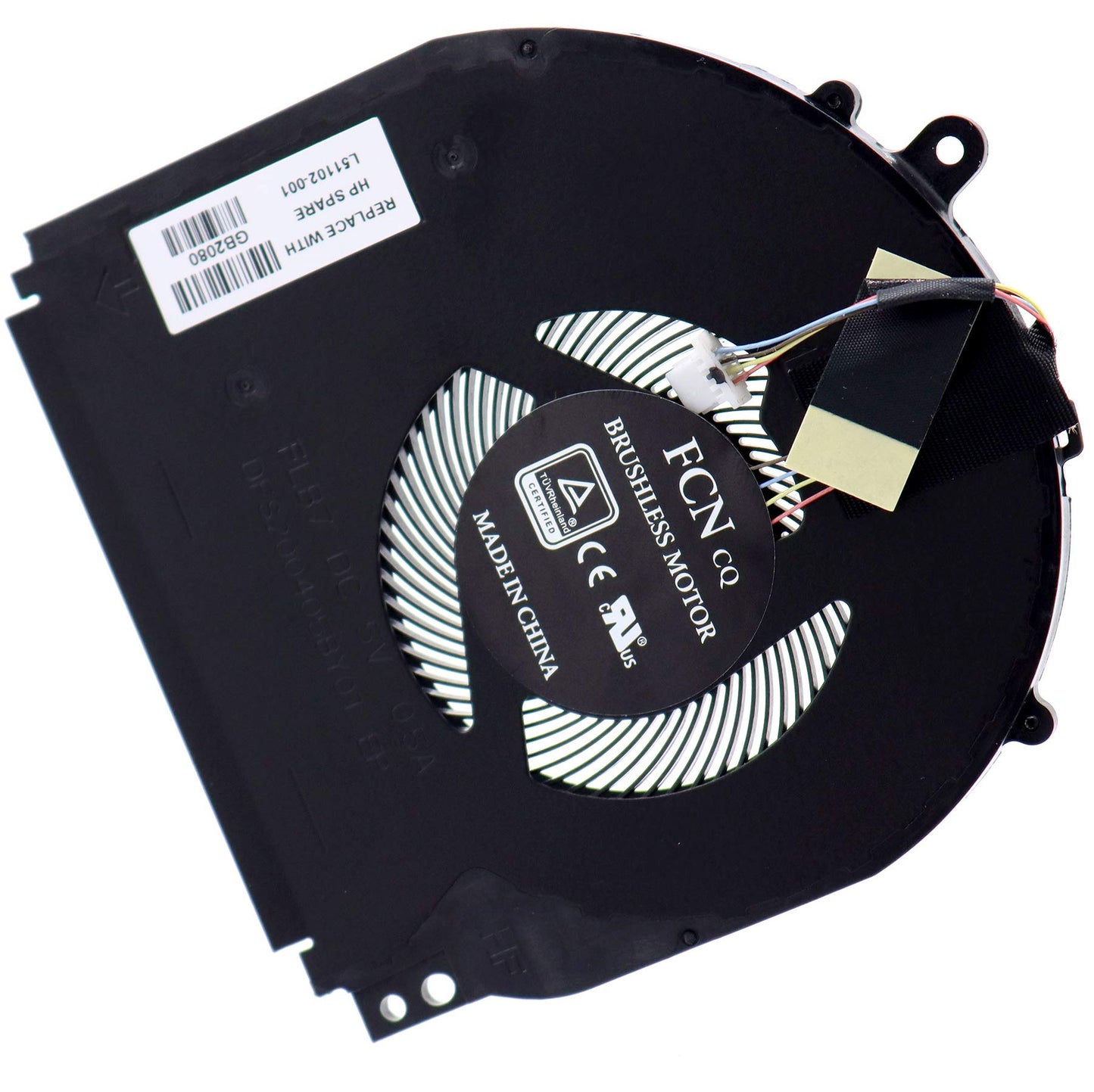 Deal4GO CPU Cooling Fan L51102-001 L51100-001 Replacement for HP Pavilion X360 14-DH 14-DH1036TX 15-DQ 14M-DH 14M-DH0003DX