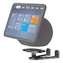 Almoz Wall Mount for Echo Show 8 & Echo Show 11 (2025 Release), Adjustable Tilt and Swivel, Solid Aluminum Wall Bracket, Cable Management