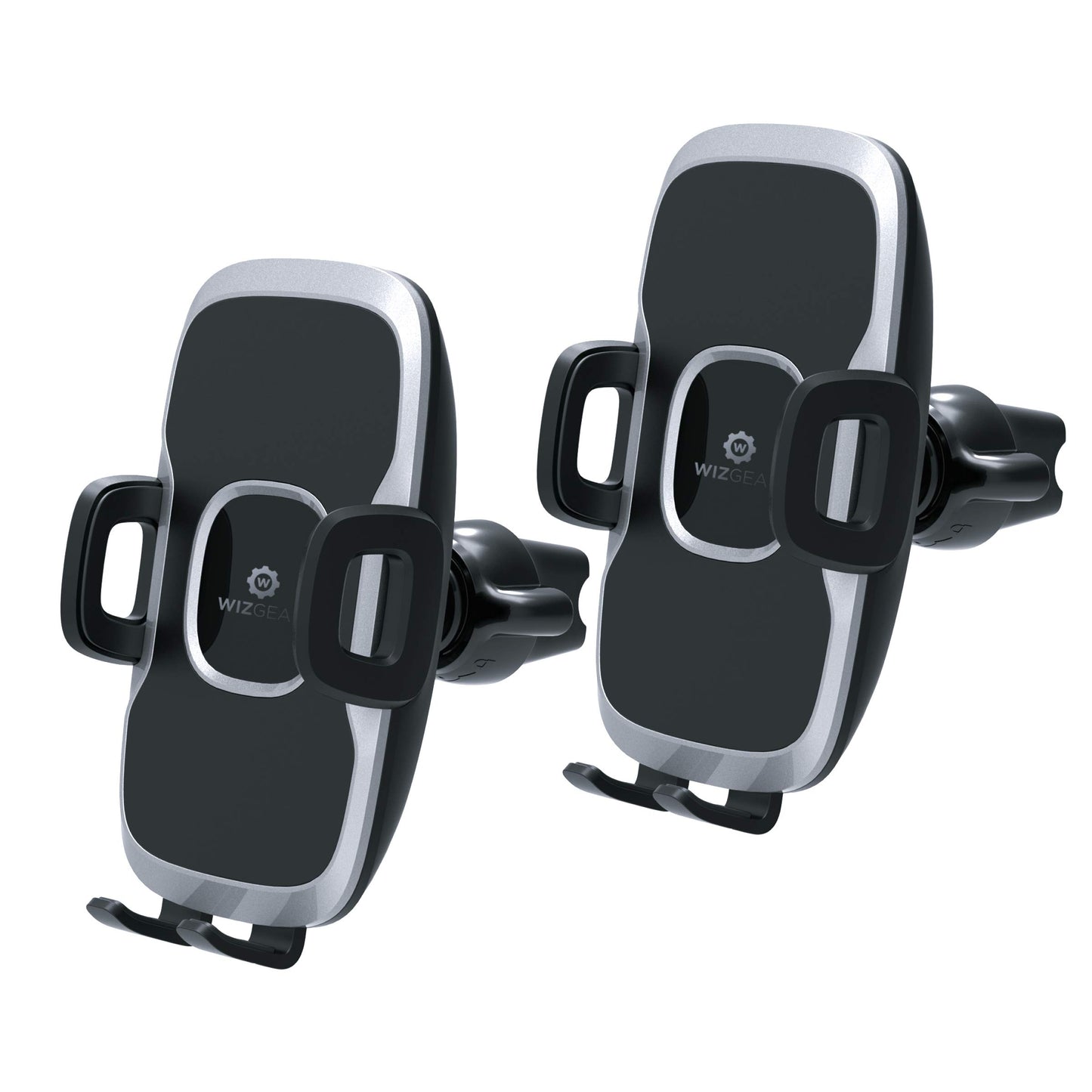 WizGear Phone Holders for Your Car, Car Air Vent Phone Mount, Car Phone Holder with Twist Lock Hook Clip for A Strong Hold to Vent, Compatible