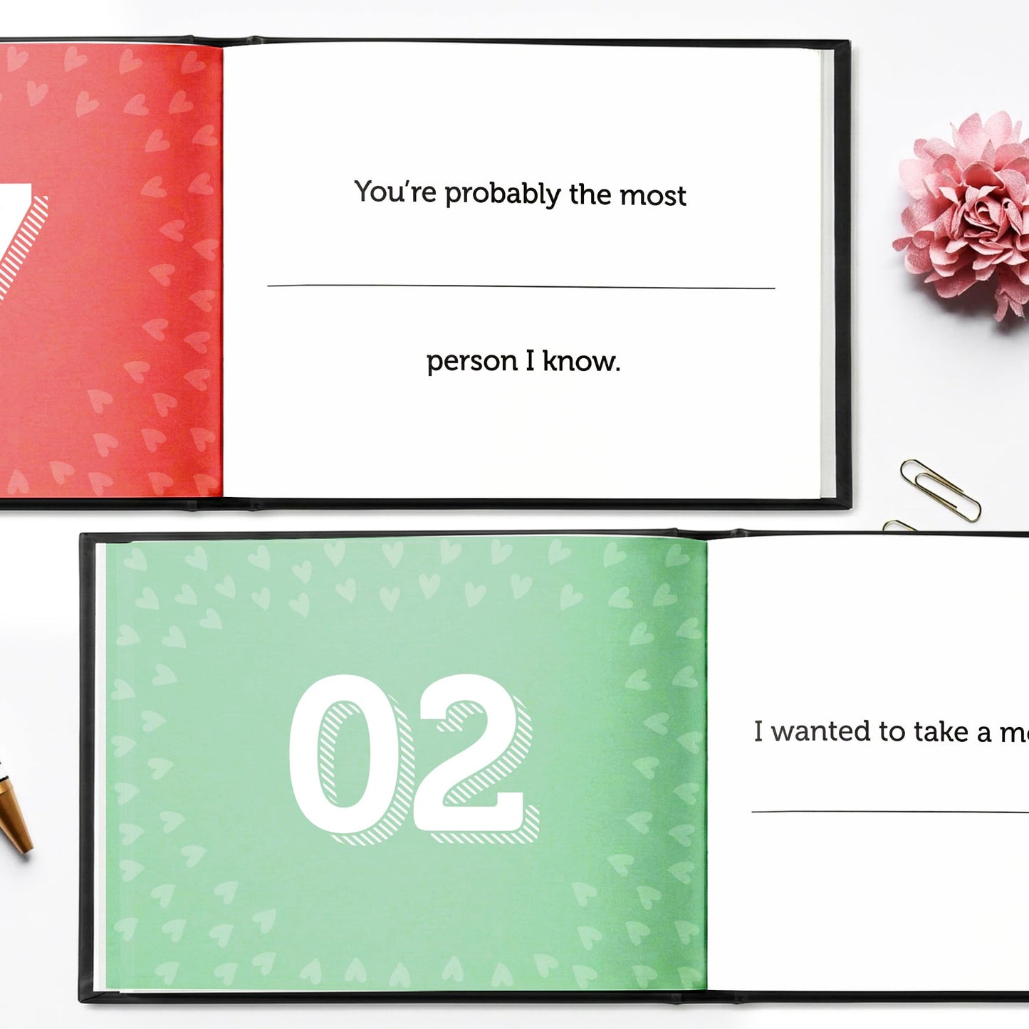 What I Love about You Book - Valentines Day Gifts for Him, Her - Fill-in-the-Blank Book for Men, Boyfriend, Husband, Women, Girlfriend, Wife, Him, Her