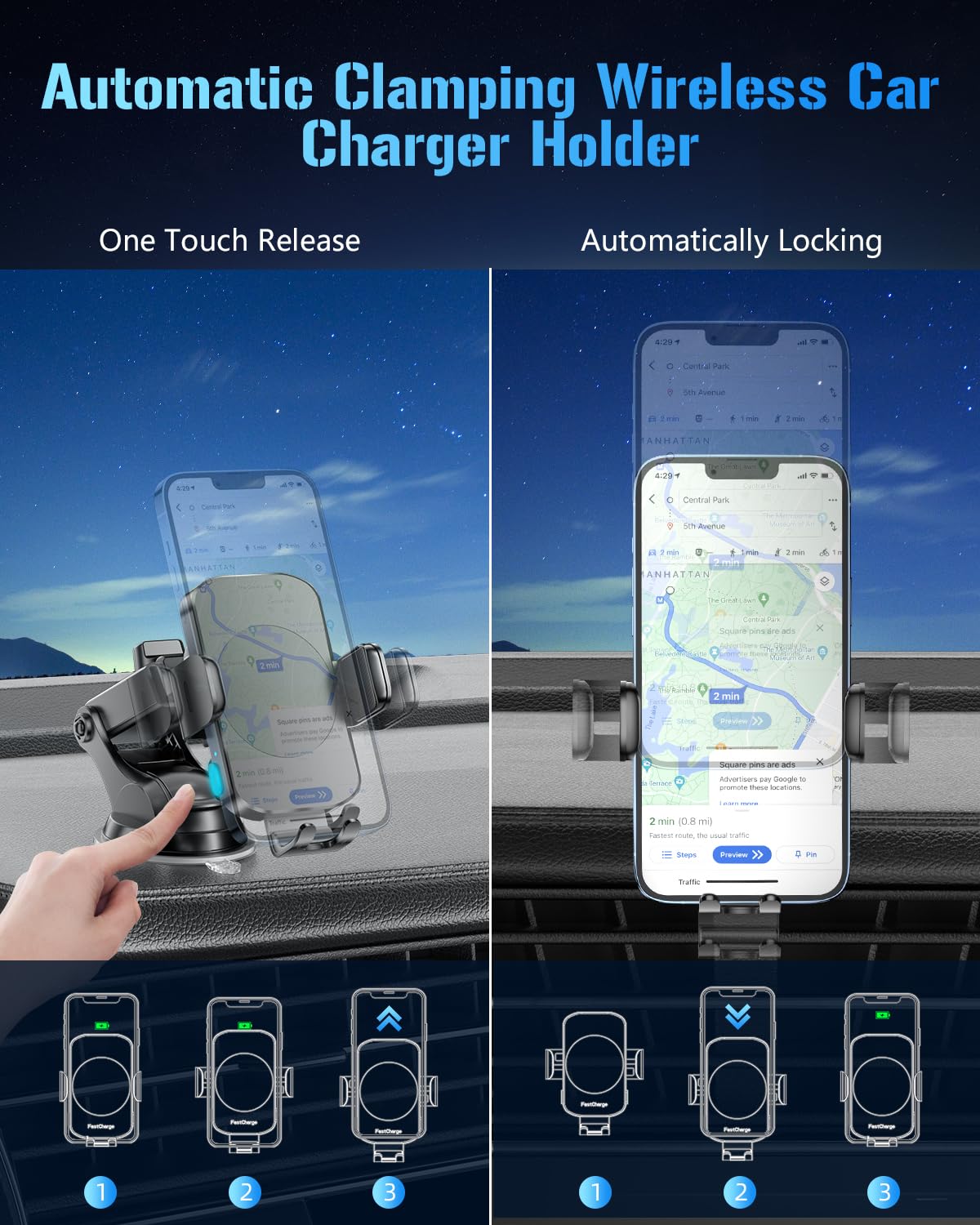 BothLin Fast Charging Phone Holder