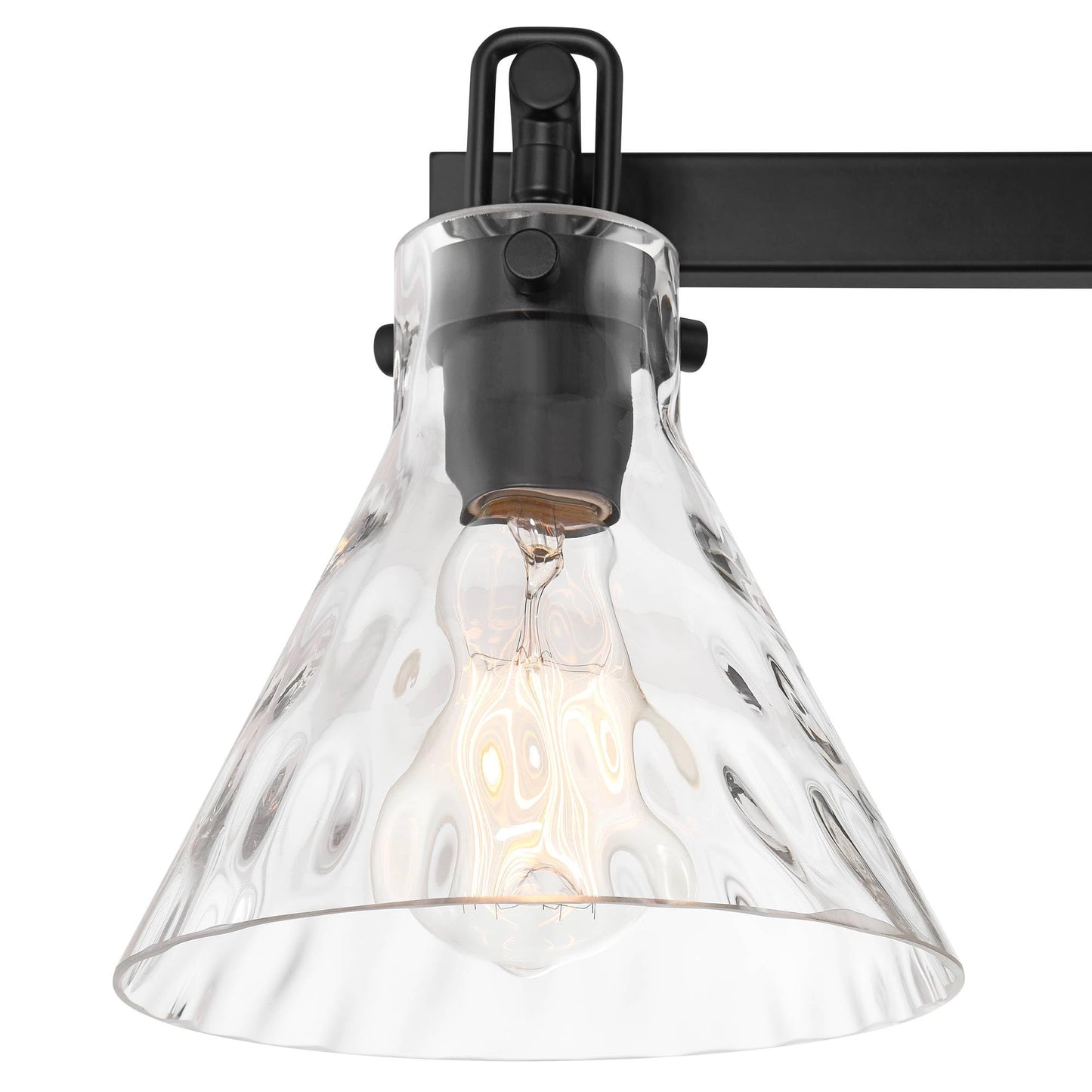 Possini Euro Design Ishii 26" High Modern 3 Light Bathroom Vanity Wall Lamp Light Fixture Mount Over The Sink Mirror Hardwired Cordless Matte Black