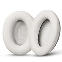 Damex Replacement Earpads for Bose QuietComfort 45/45 SE/Noise Cancelling Headphones, Updated Thickened Memory Foam, Protein Leather (White)