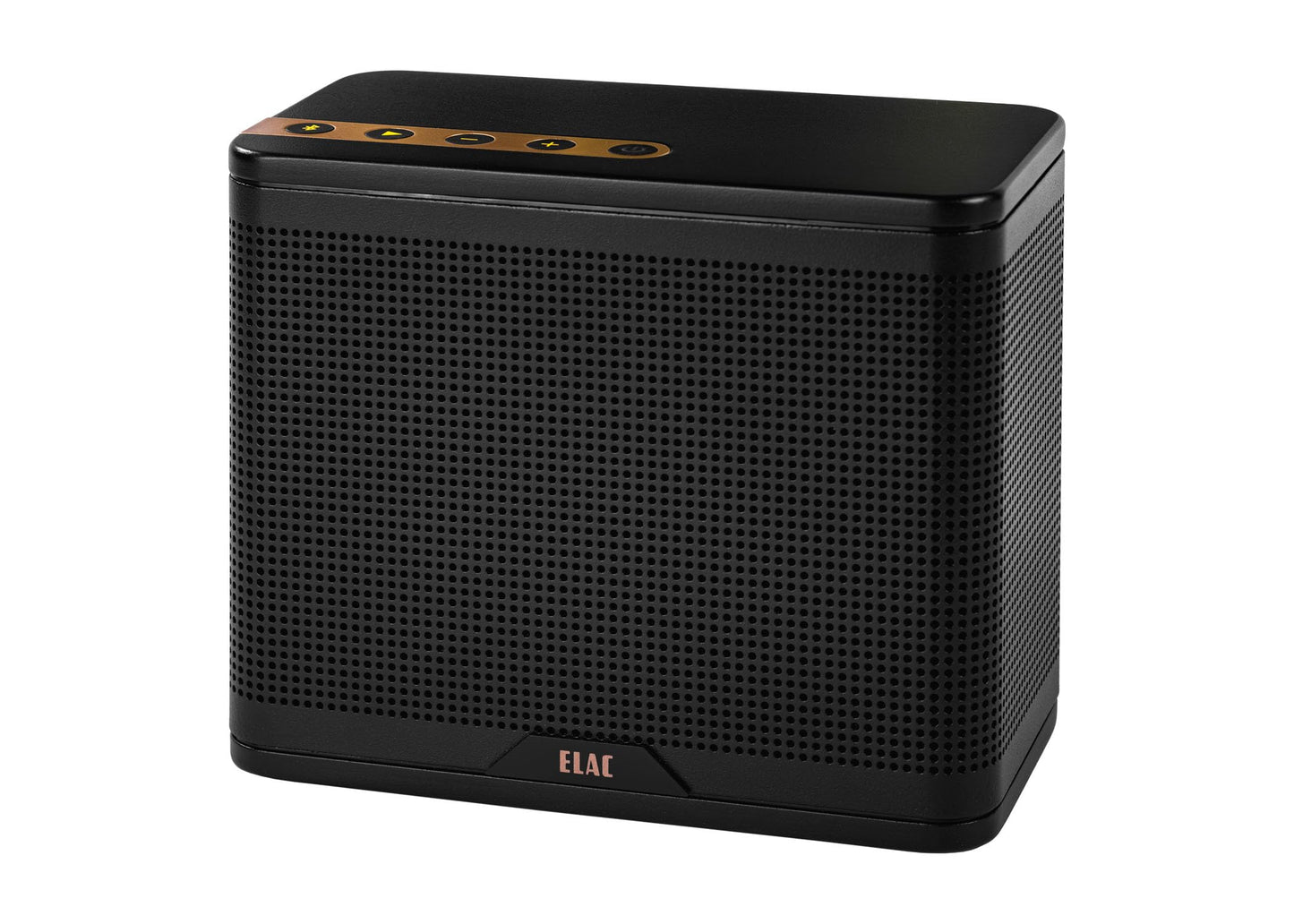 ELAC NAVA100 Portable Bluetooth Speaker, Black - 3” Full-Range Driver with Dual Passive Radiators - Up to 15 Hours of Playtime & USB-C Fast Charging