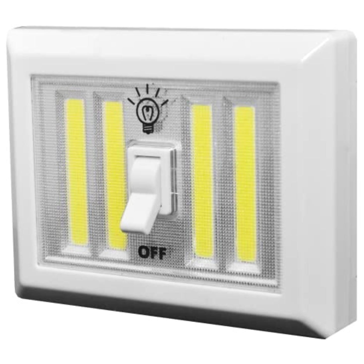JOEY'Z XL Portable Light, Stick On Magnetic LED Light Switch COB, 400 Lumen