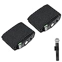 MOTAIN Hand Microphone Elastic Sleeve Compatible with DJI Mic Wireless Recorders,Ideal Accessory For Wedding Photographers(2 Pack)