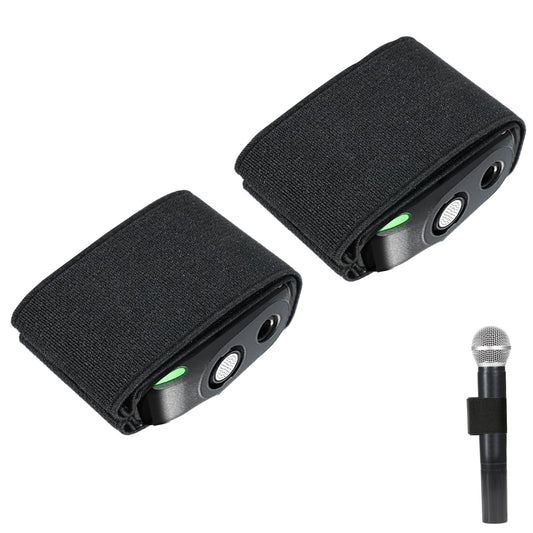 MOTAIN Hand Microphone Elastic Sleeve Compatible with DJI Mic Wireless Recorders,Ideal Accessory For Wedding Photographers(2 Pack)