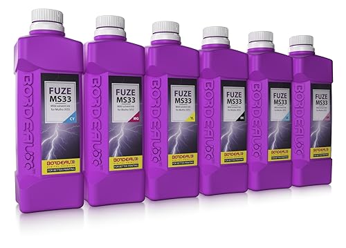 Bordeaux Fuze MS33 Mild Solvent Ink for Mimaki JV & CJV Printers - 1000ml Bottle (Yellow)