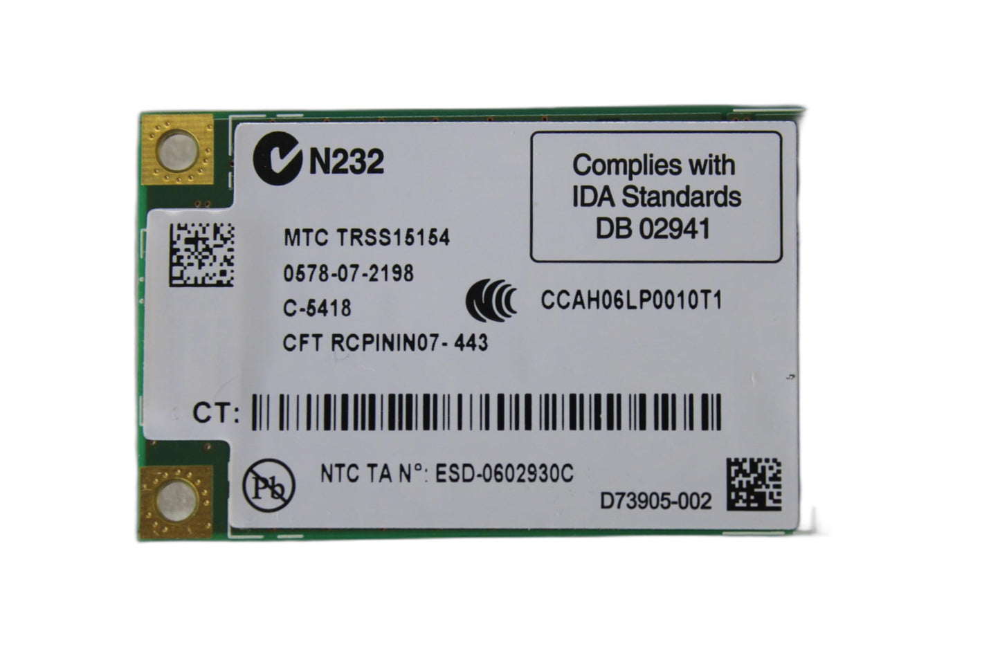 Wireless Wifi Link Mini Card