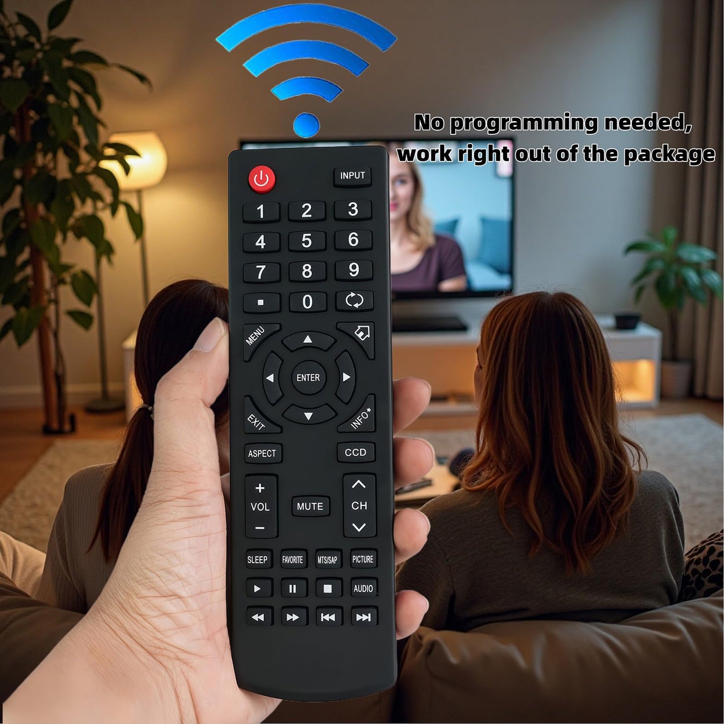 Remote Control Fit for DX-24LD230A12 DX-50D510NA15 DX-22LD150A11 DX-LDVD2210AB DX-60D260A13 for DYNEX Plasma LCD LED HDTV TV