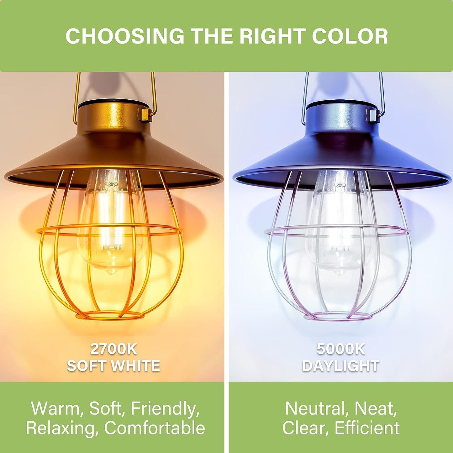 Sigalux Edison Bulbs, E26 LED Bulb ST58 Filament Clear Non-Dimmable Vintage Light Bulbs 60W Equivalent 700LM Daylight White 5000K 15, 000hrs 12 Pack