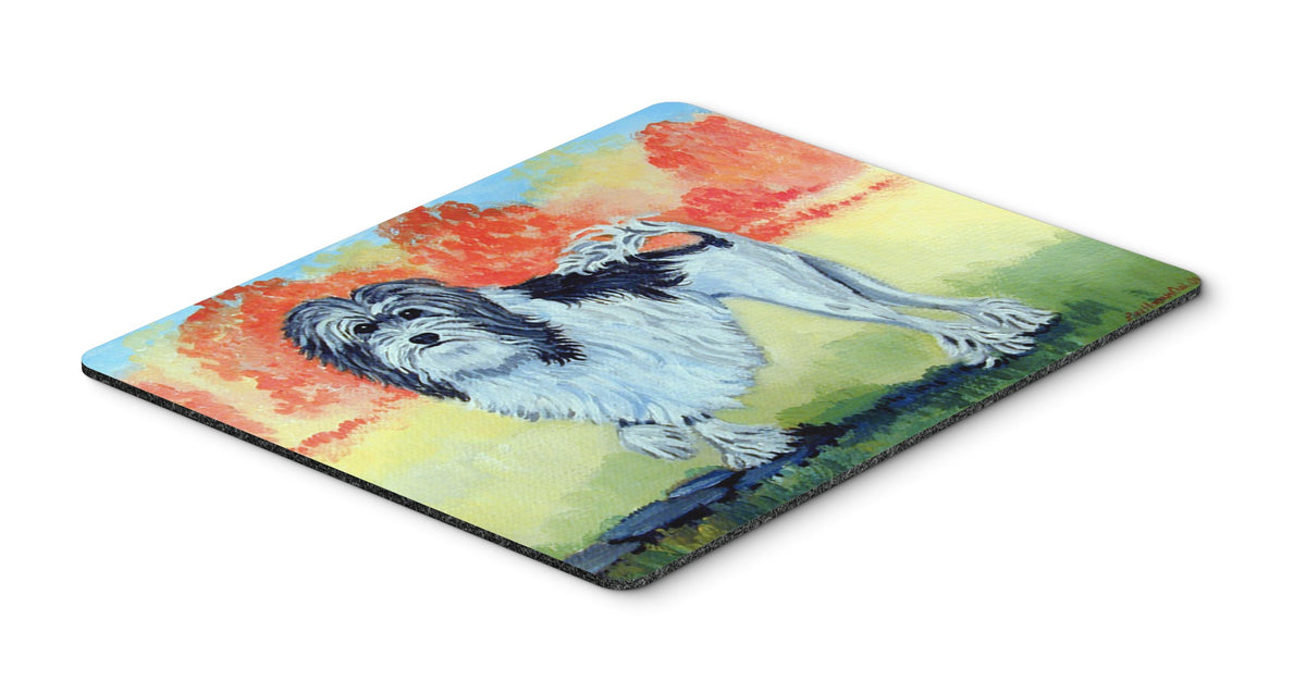 Caroline's Treasures 7510MP Lowchen Mouse Pad, Hot Pad or Trivet for Home Office Gaming Working Computers Laptop Mouse Mat,Washable Large Mousepad