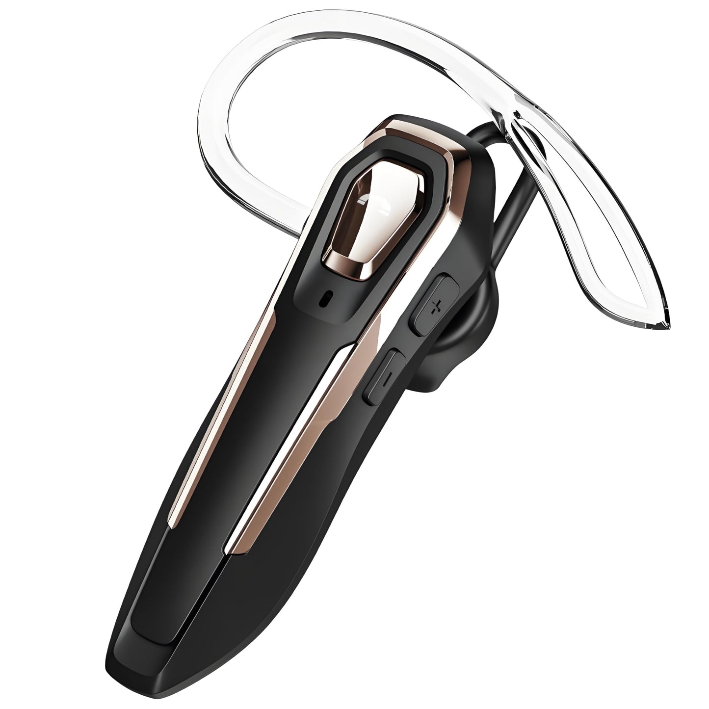 Single Ear Bluetooth Headset V5.4 Noise Canceling Microphone, Bluetooth Earpiece, 36Hrs Talk Time, Hands-Free Wireless Headset