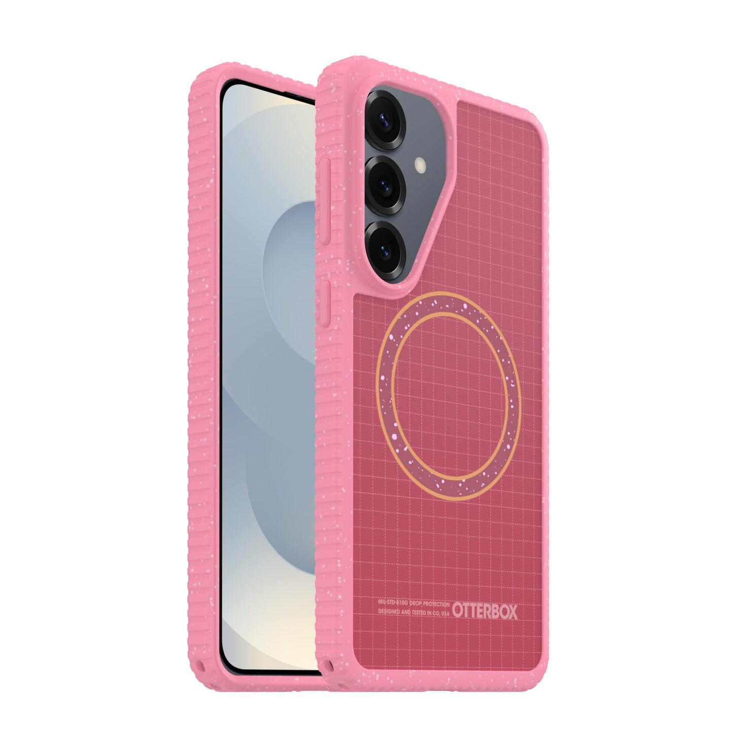 OtterBox Samsung Galaxy S26+ Sole Series Case - Xtra Hot (Pink), Grippy Phone Case for Samsung Galaxy, Built-in Magnets, Raised Bumpers for Overall