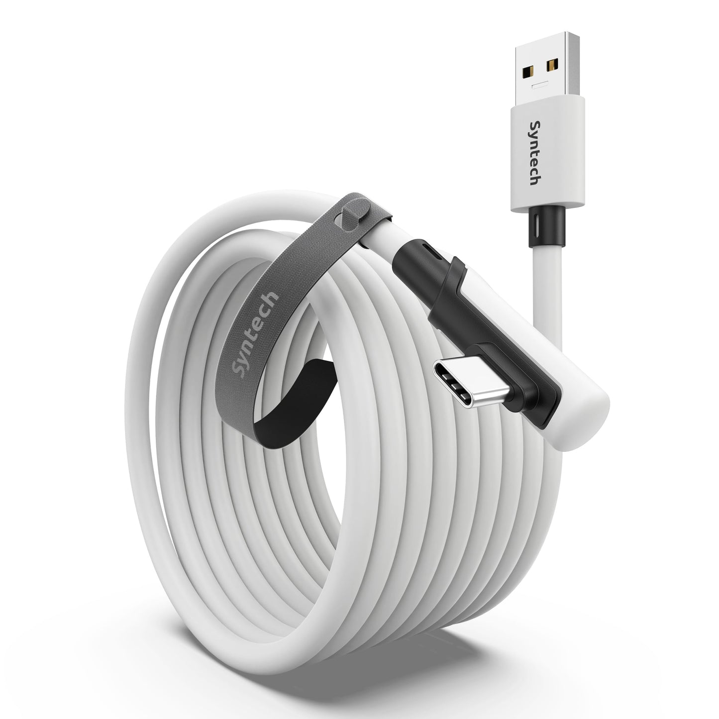 Syntech Link Cable 16FT for PCVR Compatible with Oculus/Quest 3/Meta Quest 3S, Quest2/Pro/Pico 4/Ultra Accessories and PC/SteamVR, High Speed PC Data