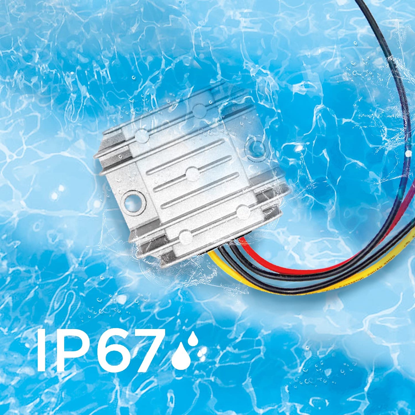 24V to 12V Converter DC DC Buck Converter Step Down 18V~35V Voltage Reducer Waterproof Module Transformer (20A 240W)