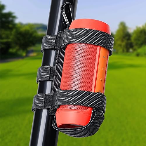 Yxflz Bike Speaker Mount - Universal Portable Handlebar & Stem Speaker Holder for Bicycle | Premium Secure Mount | Fits JBL, Bose, UE Boom, Easy