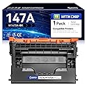Quomo 147A Black Toner Cartridge Compatible for HP 147A W1470A 147X W1470X for HP Laser Jet Enterprise M610 M611 M612 LaserJet Enterprise MFP M634