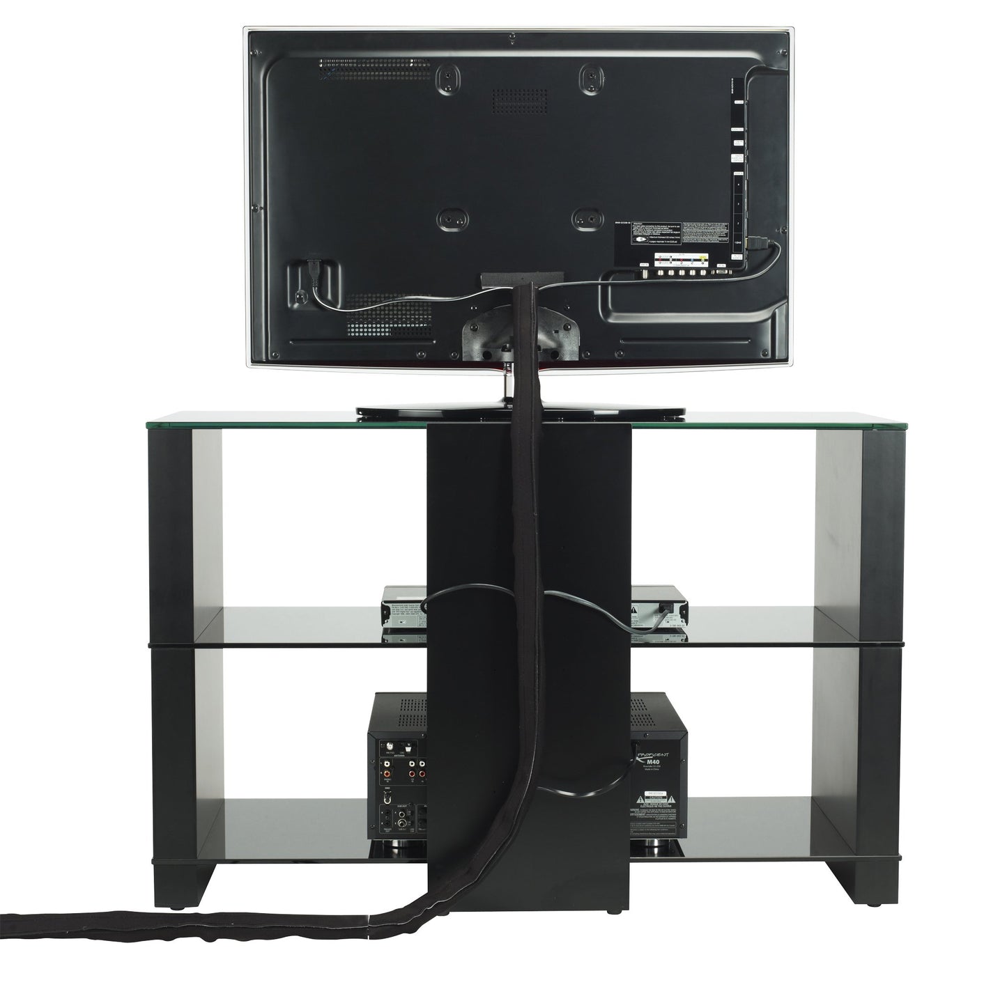 OmniMount OECMS Neoprene Cable Management - Black/White