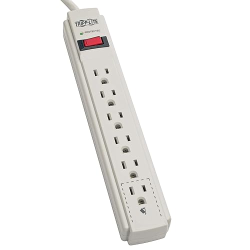 Tripp Lite TLP604 4Ft. 6-Outlet Surge Suppressor