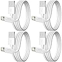 Overtime iPhone Lightning Cable, MFI Certified, Portable & Smart Charging USB A to Lightning Cable, Fast Apple Charging Cord, 6ft iPhone Charger Cord…