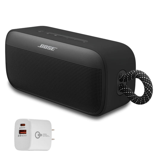 Bose SoundLink Plus Portable Bluetooth Speaker, Wireless Outdoor Speaker, Up to 20 Hours Battery Life, Waterproof and Dustproof + Green Extreme 20W