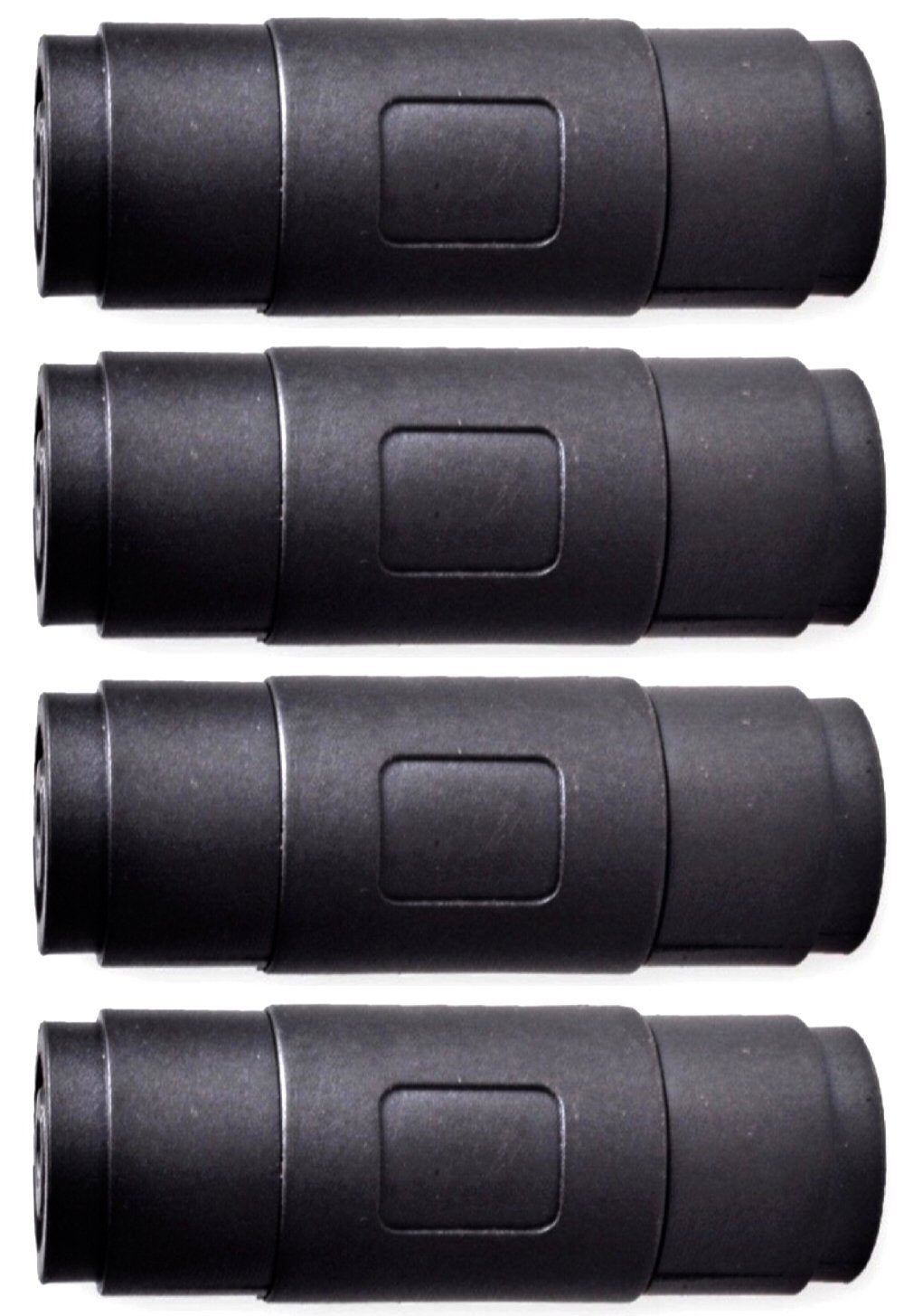 CESS 4Pin Speaker/Amp Speakon Female to Female Plug Jack Straight Coupler Cable Connector (4 Pack)