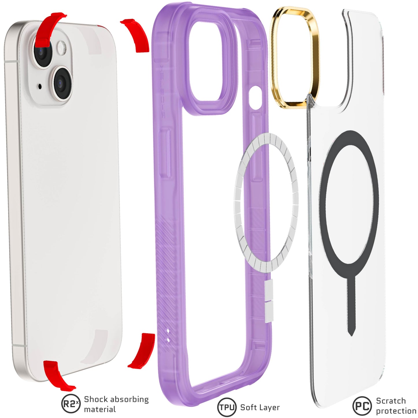 COVERT iPhone 15 Case by Ghostek