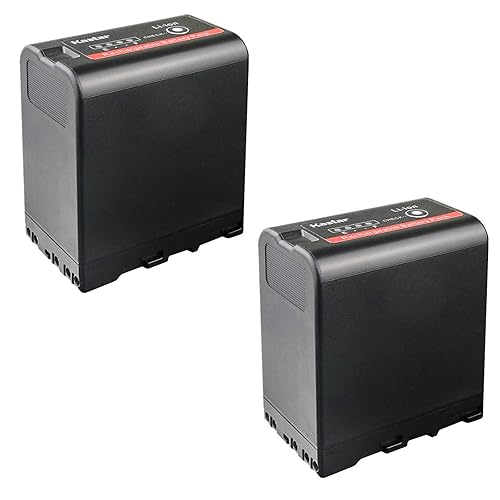 [Fully Decoded] Kastar BP-U66 Battery (2-Pack) for Sony BP-U90, BP-U60, BP-U30 work for Sony PXW-FS5, PXW-FS7, PXW-X180, PMW-100, PMW-150, PMW-150P