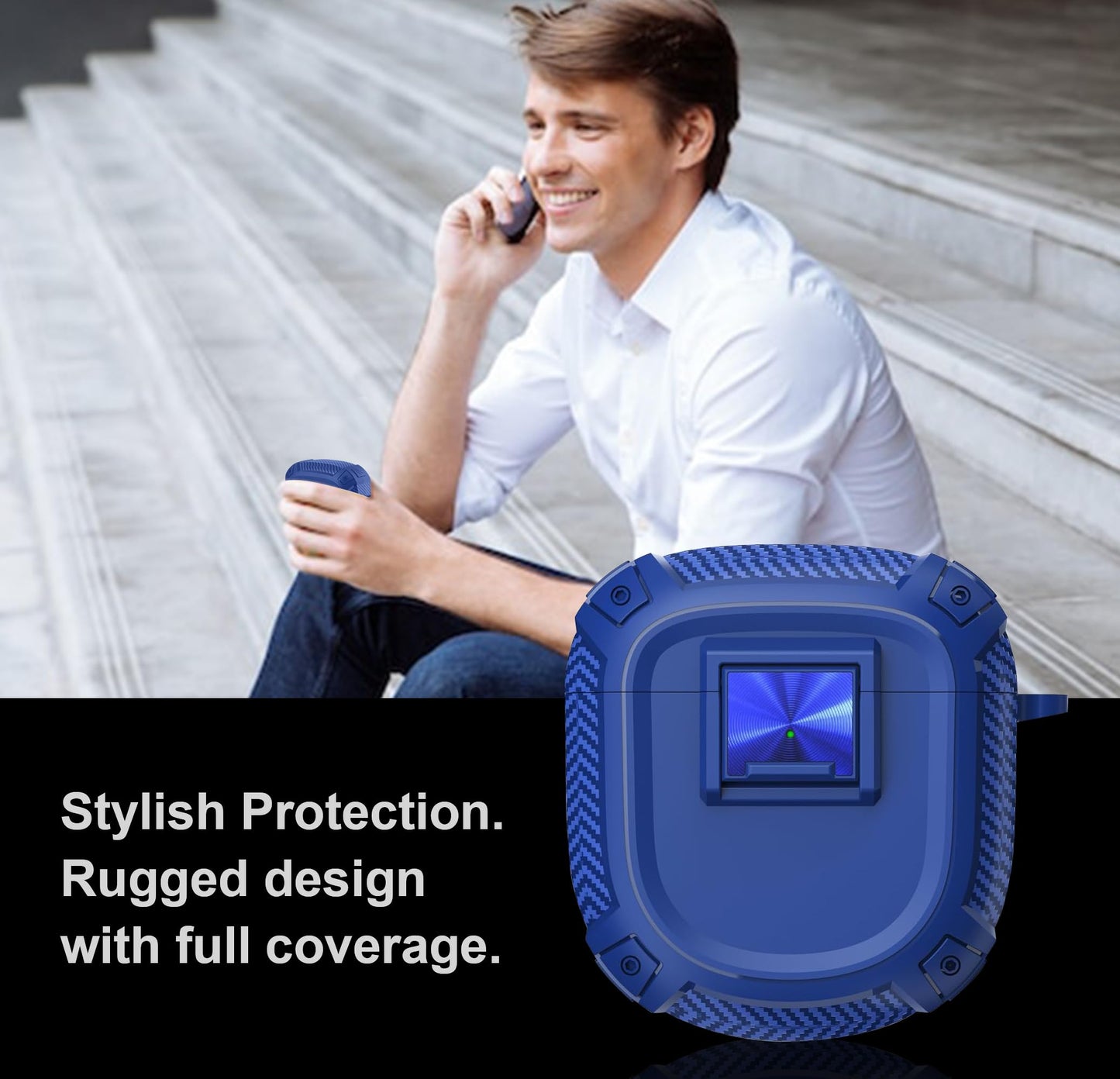 Case for Bose QuietComfort Ultra Earbuds (2023) / Bose QuietComfort Earbuds II (2022), Shockproof Protective Cover for Bose QC Ultra Earbuds Case